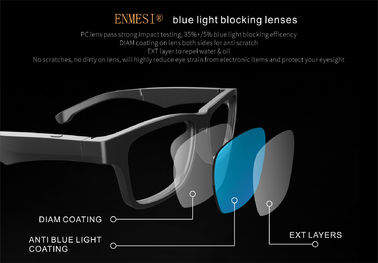 2개의 스피커 Google 똑똑한 안경 PC 렌즈는 BT 음악을 가진 Bluetooth를 극화했습니다