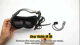 더 선명한 VR AR 안경 디옵터 조정 보기