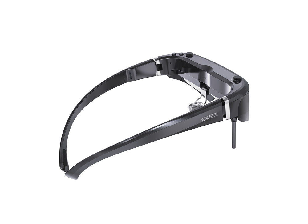 ENMESI AR 스마트 안경 USB-C 2000nits 콘트라스트 3D Birdbath Si-OLED FOV 43도