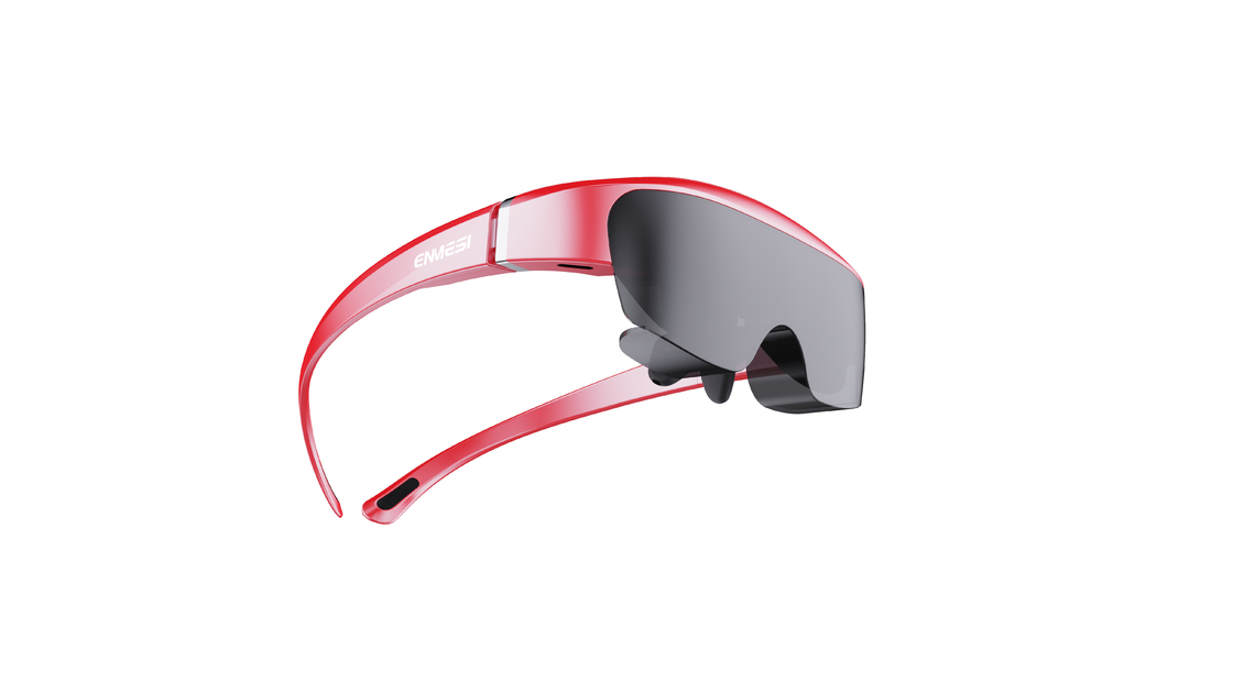 ENMESI V50 AR/VR 스마트 안경 OLED 3000 Nits 1080P 헤드 마운트 디스플레이 USB-C