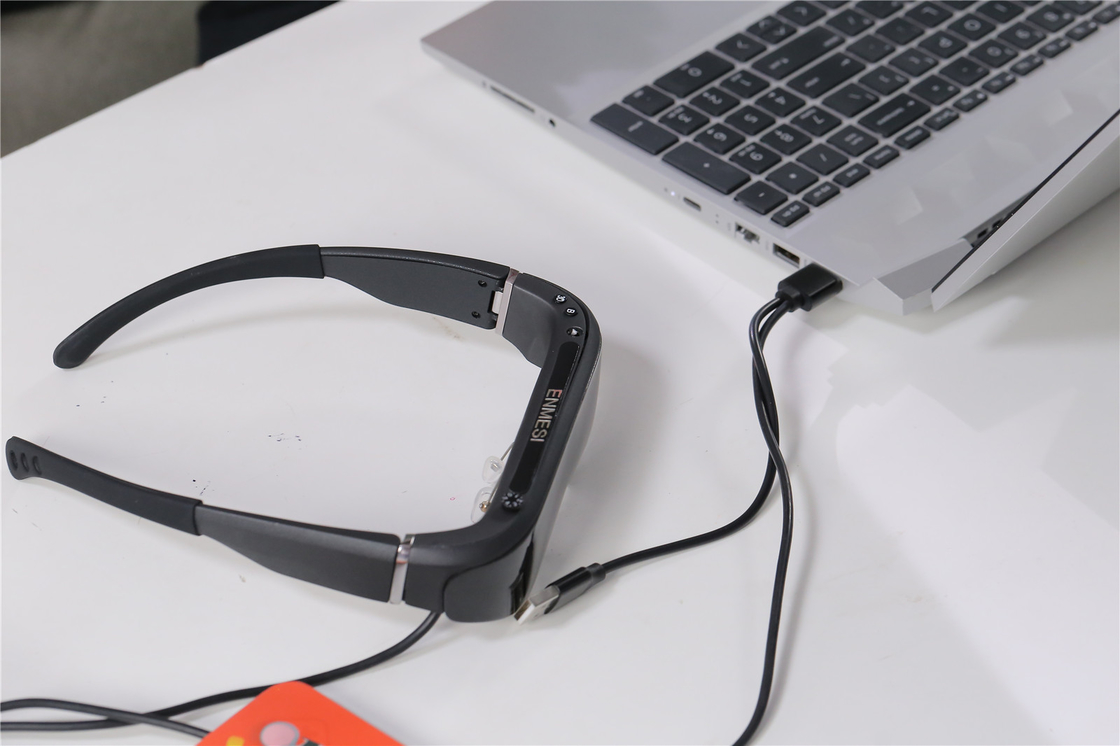 1080P HDMI & USB C 43도 3D VR 스마트 안경 영화 & 게임 시청