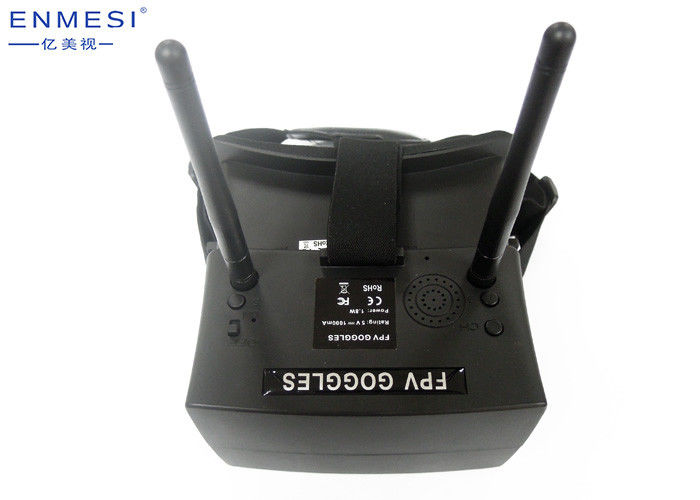 4.3 인치 HD FPV 드론 고글 480*272 해상도, PMMA FPV 드론 및 고글