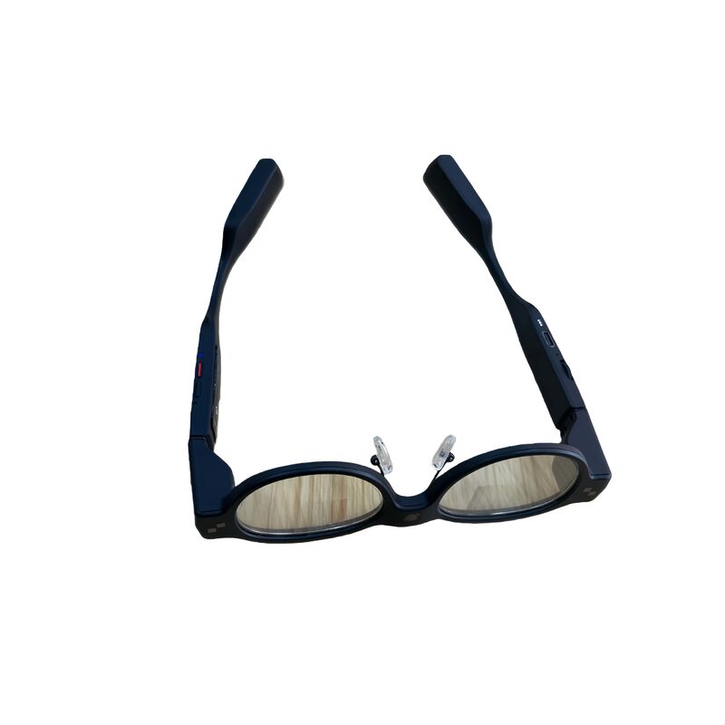 웨이브게이드 프레임 컬러 디스플레이로 음성 상호 작용 방법을 제공하는 AR 스마트 안경