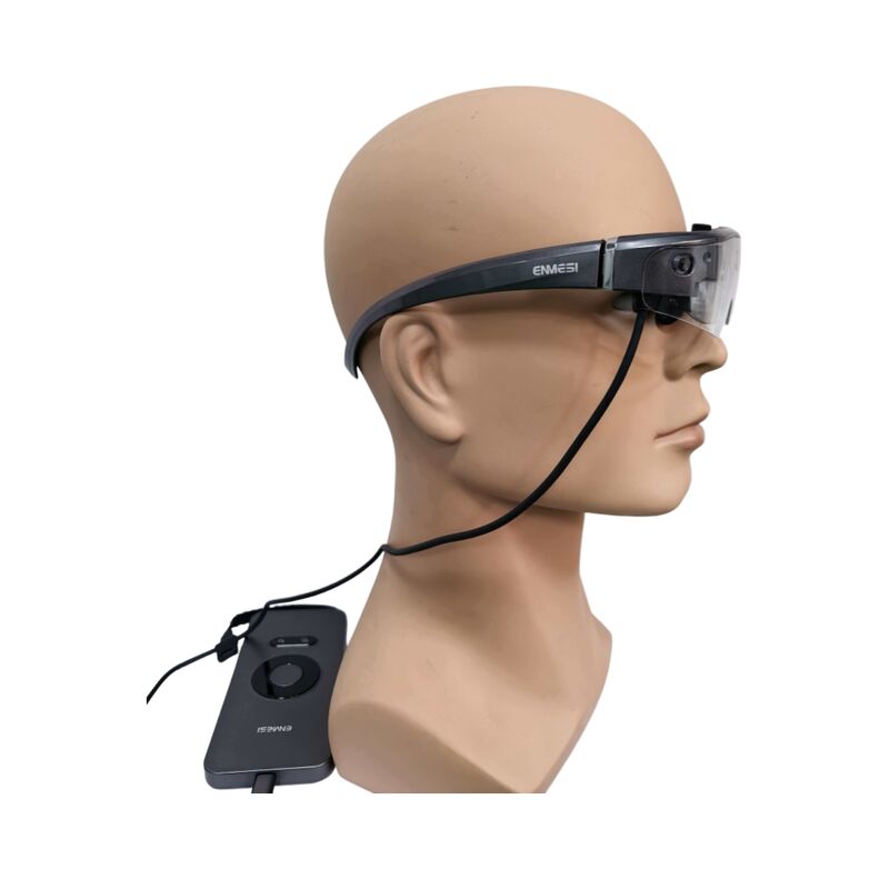 ENMESI 1920*1080 해상도 43° FOV AR 스마트 글래스 (13MP 카메라 및 디옵터 조절 기능 포함)