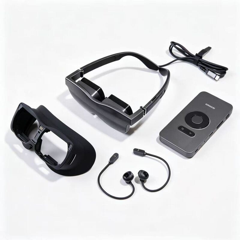 AR 및 VR 애플리케이션을 위한 70° FOV 1080P 해상도 및 USB-C 연결을 갖춘 ENMESI V60 VR 스마트 안경