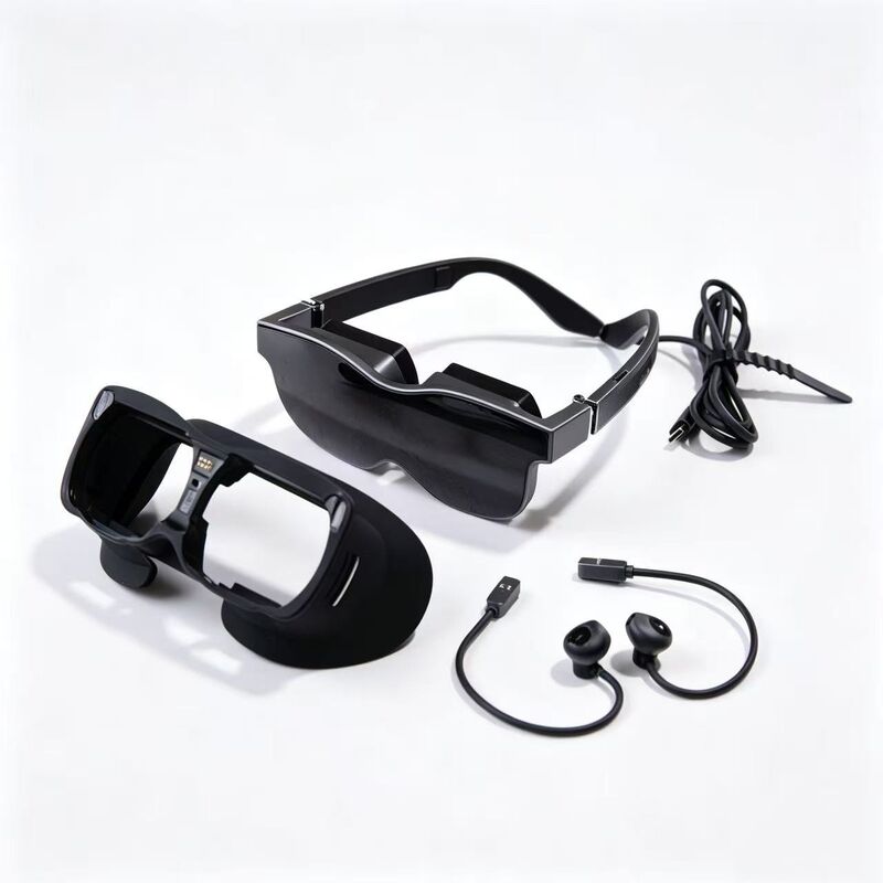 70° FOV 1080P 해상도 디오프터 조정 및 USB-C 연결 기능이 있는 VR 스마트 안경
