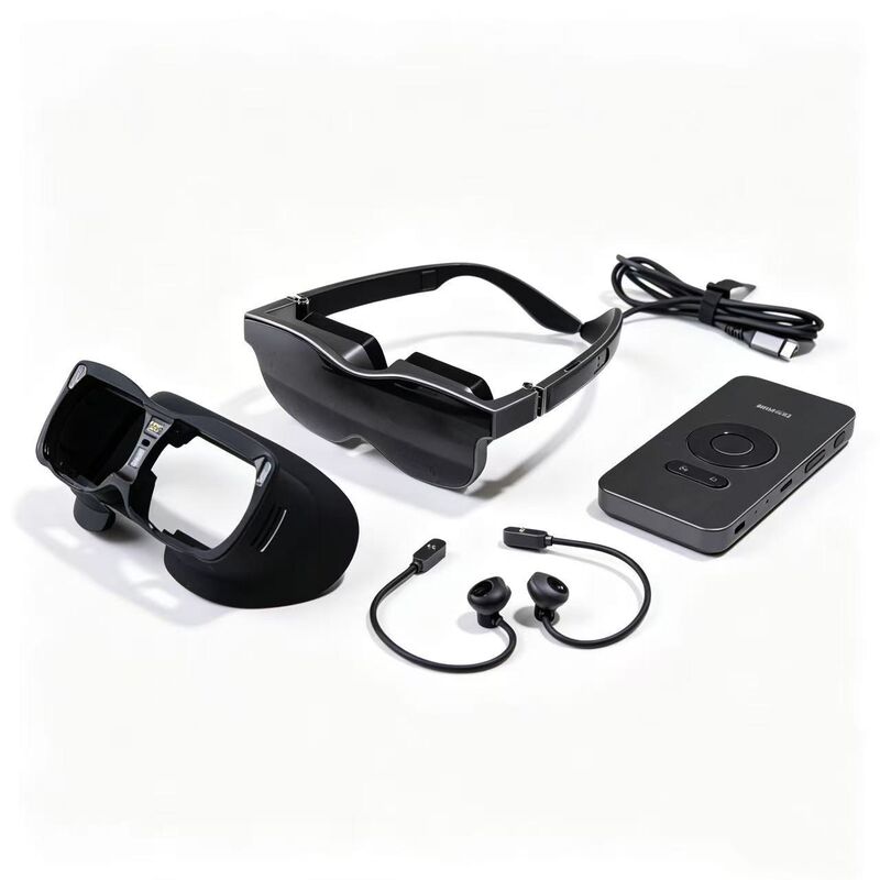 VR/AR 스마트 안경, 70° 초대형 FOV 1920*1080 해상도 및 USB-C 연결