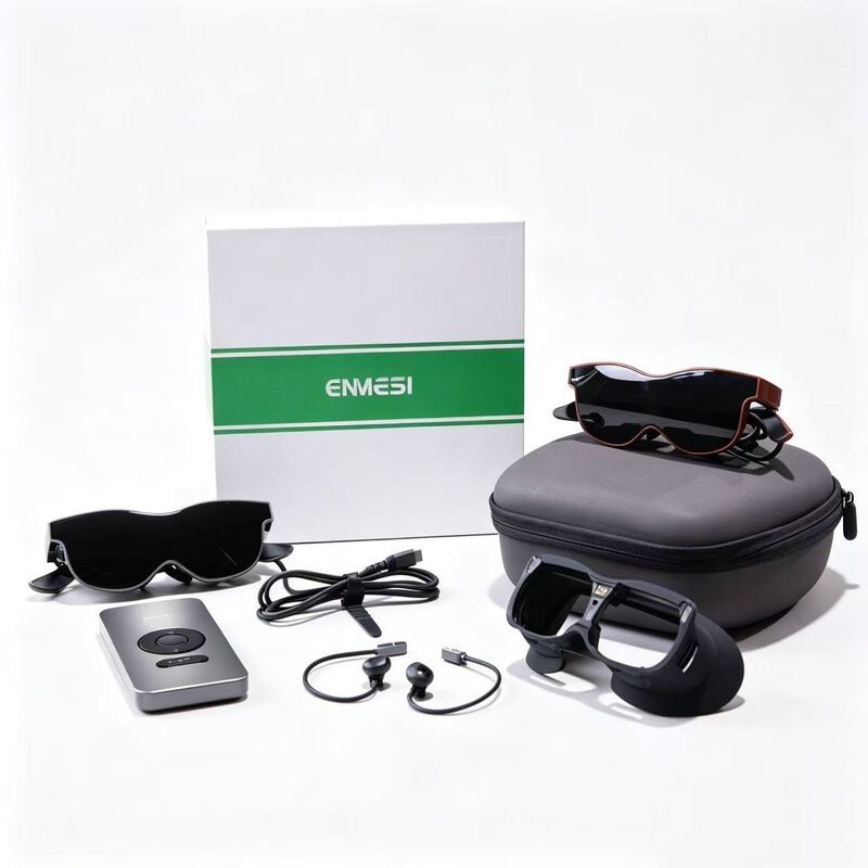 임메리션 1080P 해상도 VR 스마트 안경 70° FOV 및 USB-C 연결성 헤드 마운트 디스플레이