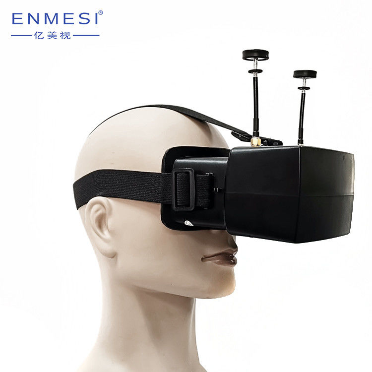 5.8G AV IN 미니 FPV 드론 고글 4.3 인치 0/120 FOV 480 * 272 비디오 안경