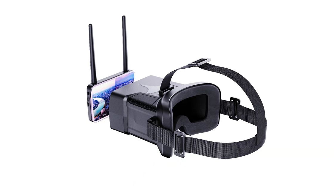 드론용 4.3인치 디스플레이 FPV 고글, 0-120도 FOV, 48채널 TFT 스크린