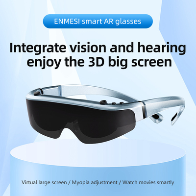 USB-C AR 스마트 안경 1800 닛 대형 FOV 43° 1080P 60Hz OLED 헤드 마운트 디스플레이