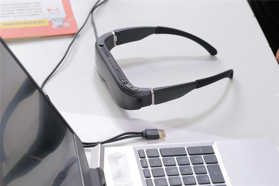 맞춤형 로고 VR 스마트 안경, 비디오 시청 HDMI & USB C 다이오프트레