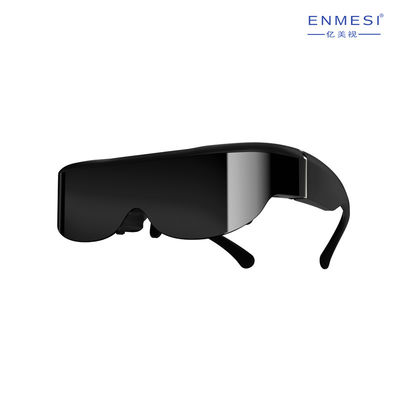 3D 가상 현실 안경 40° FOV 헤드 마운트 디스플레이 LCOS USB C 입력 스마트 안경