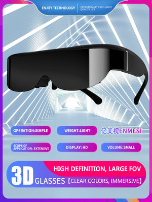 HMD 스크린 VR 안경 1280*720 1.7W 4000mAh 3D 스마트 비디오 안경